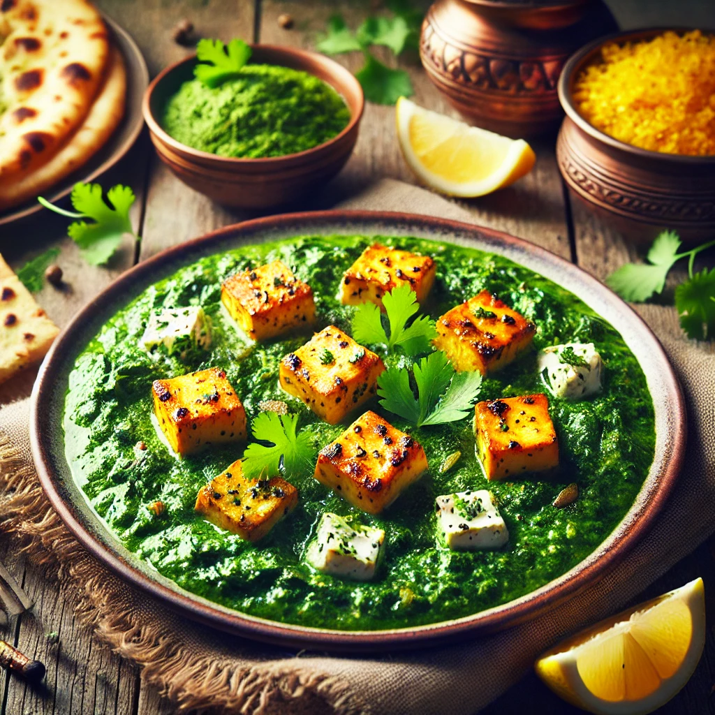 healthy saag paneer recipe